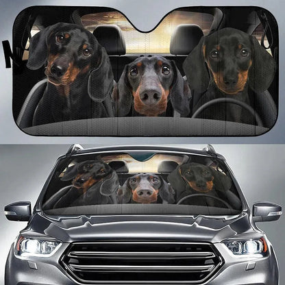 Dachshund Car Sun Shade The Doxie World