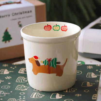 Dachshund Christmas Mug The Doxie World