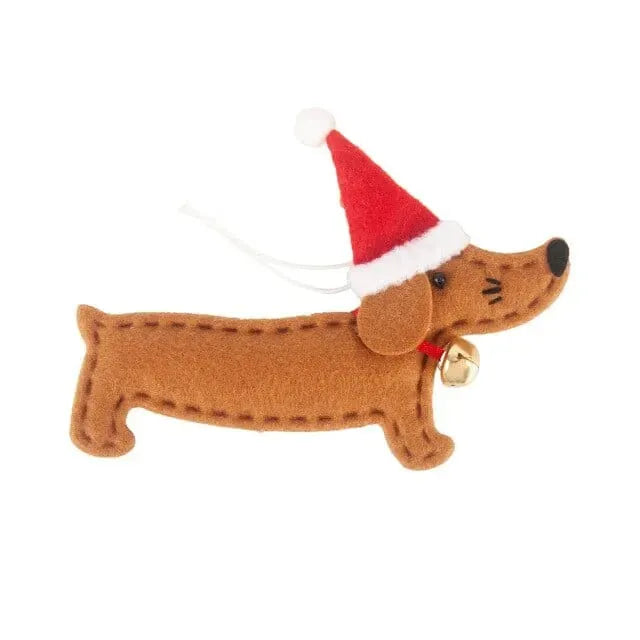 Dachshund Christmas Ornament The Doxie World