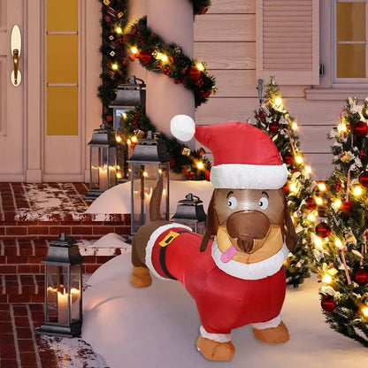 Dachshund Christmas Outdoor Decoration The Doxie World