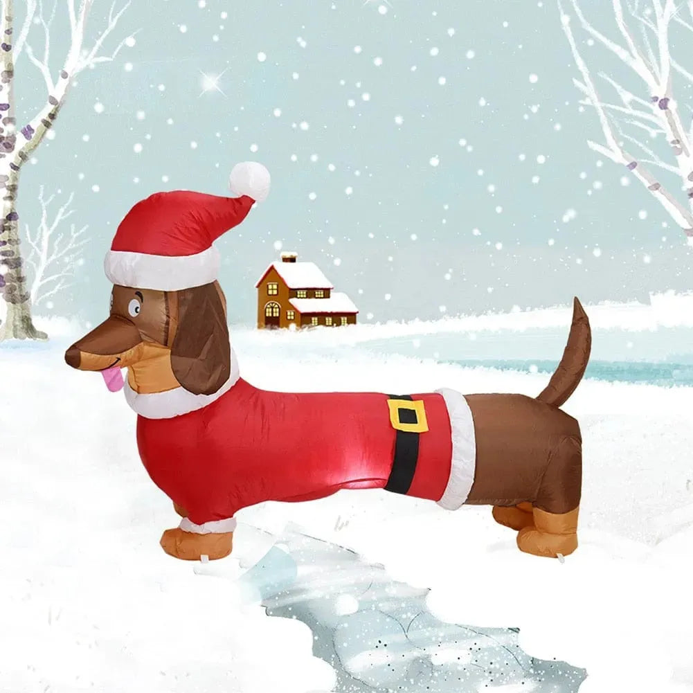 Dachshund Christmas Outdoor Decoration The Doxie World