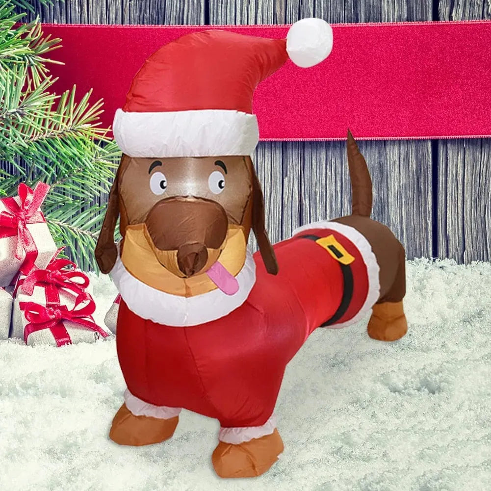 Dachshund Christmas Outdoor Decoration The Doxie World