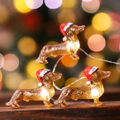 Dachshund Christmas String Lights The Doxie World