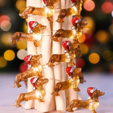 Dachshund Christmas String Lights The Doxie World