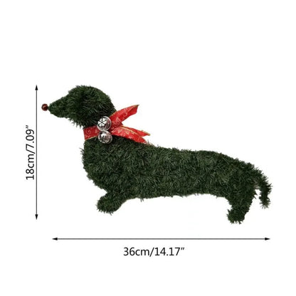 Dachshund Christmas Door Wreath Dachshund Christmas The Doxie World