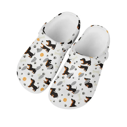 Dachshund Clogs Dachshunds & Bones / US Women 4 The Doxie World