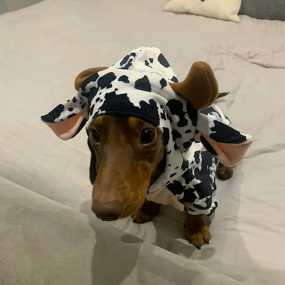Dachshund Dog Cow Onesie The Doxie World