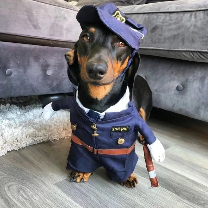 Dachshund Dog Police Costume S The Doxie World