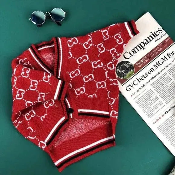 Dachshund Ducci Sweater Red / S The Doxie World