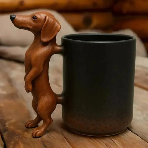 Dachshund Grip Mug Dachshund Mug The Doxie World