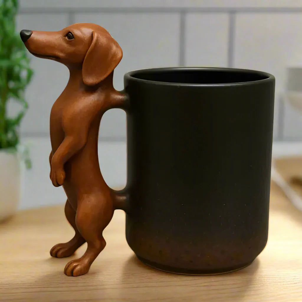 Dachshund Grip Mug Dachshund Mug The Doxie World