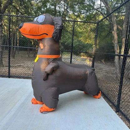 Dachshund Inflatable Costume The Doxie World