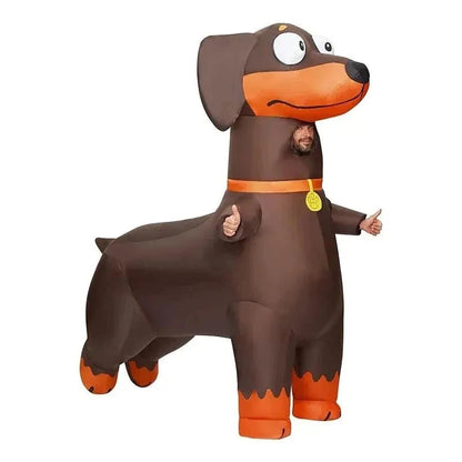 Dachshund Inflatable Costume The Doxie World
