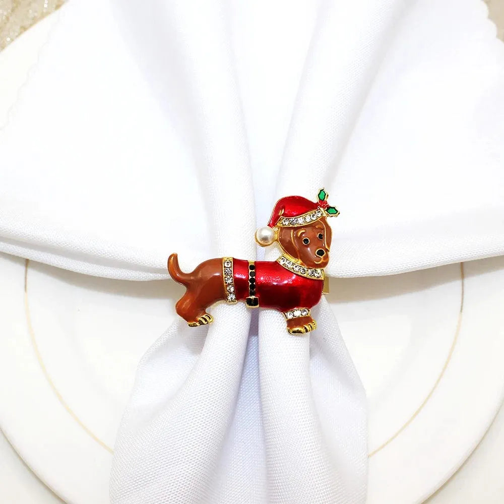 Dachshund Napkin Rings The Doxie World