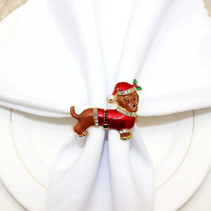 Dachshund Napkin Rings The Doxie World