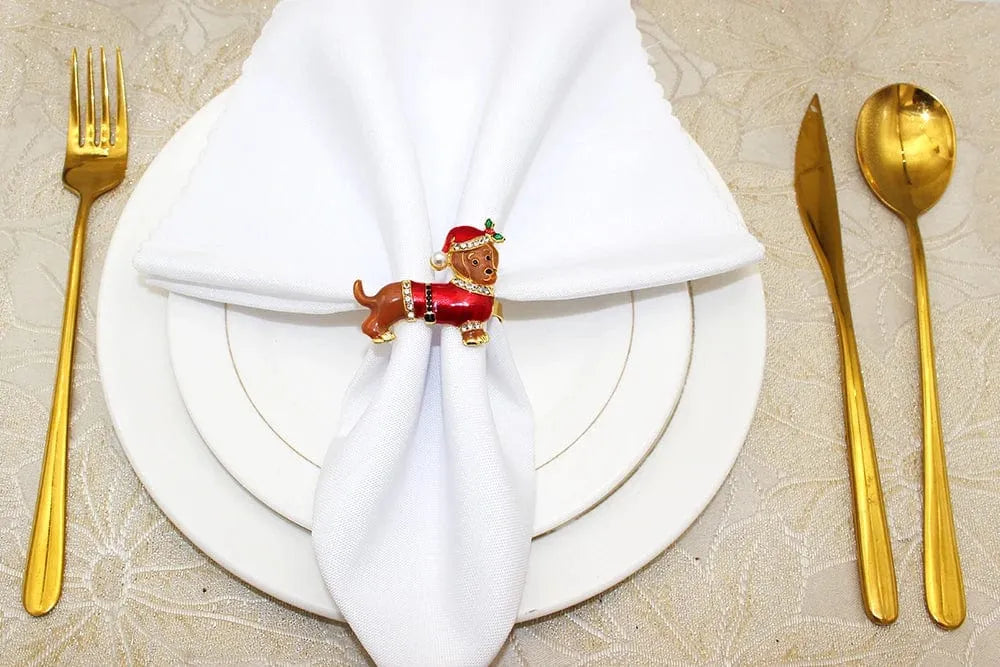 Dachshund Napkin Rings The Doxie World