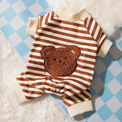 Dachshund Pajamas For Dogs Brown / XS The Doxie World