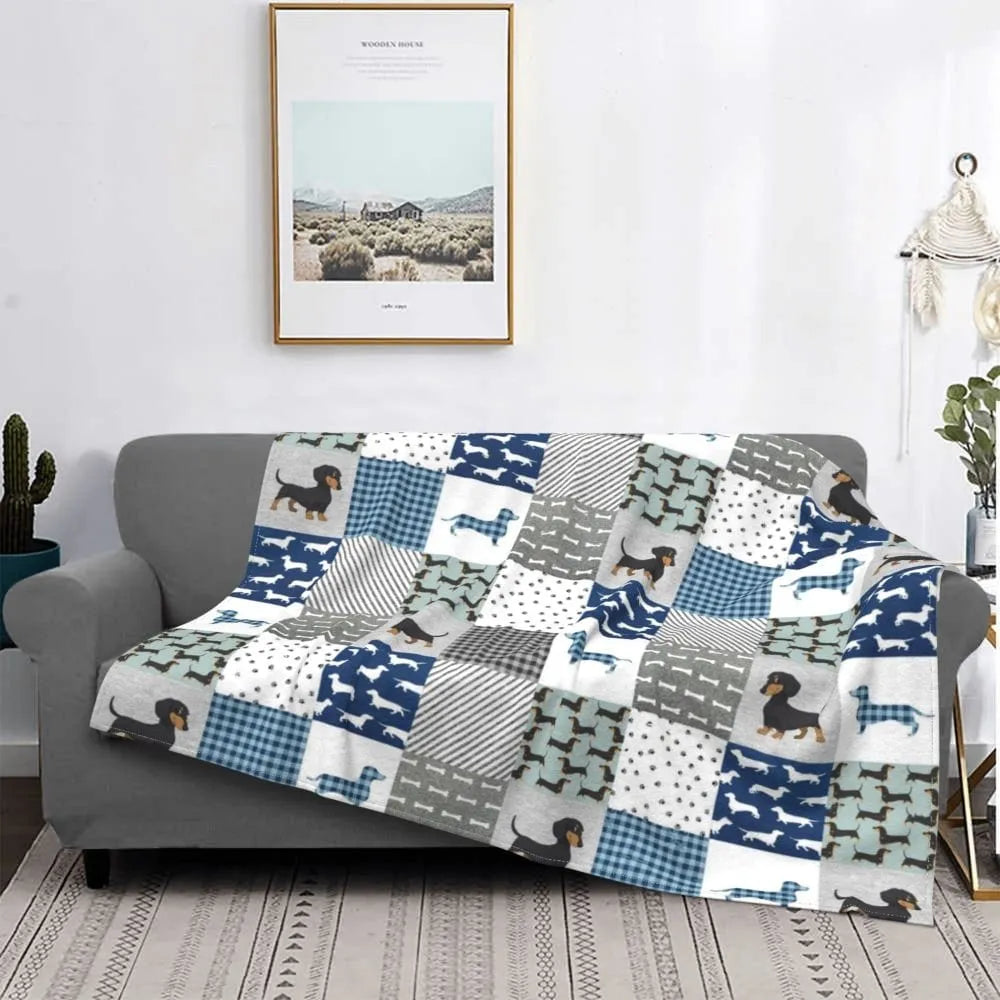 Dachshund Quilt Blanket The Doxie World
