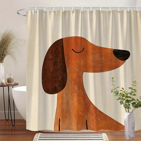 Dachshund Shower Curtain The Doxie World