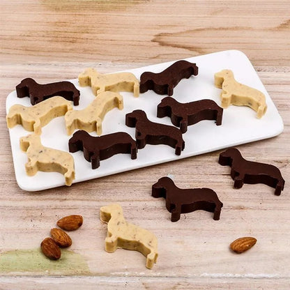 Dachshund Silicone Mold ( 2-pc Set) The Doxie World
