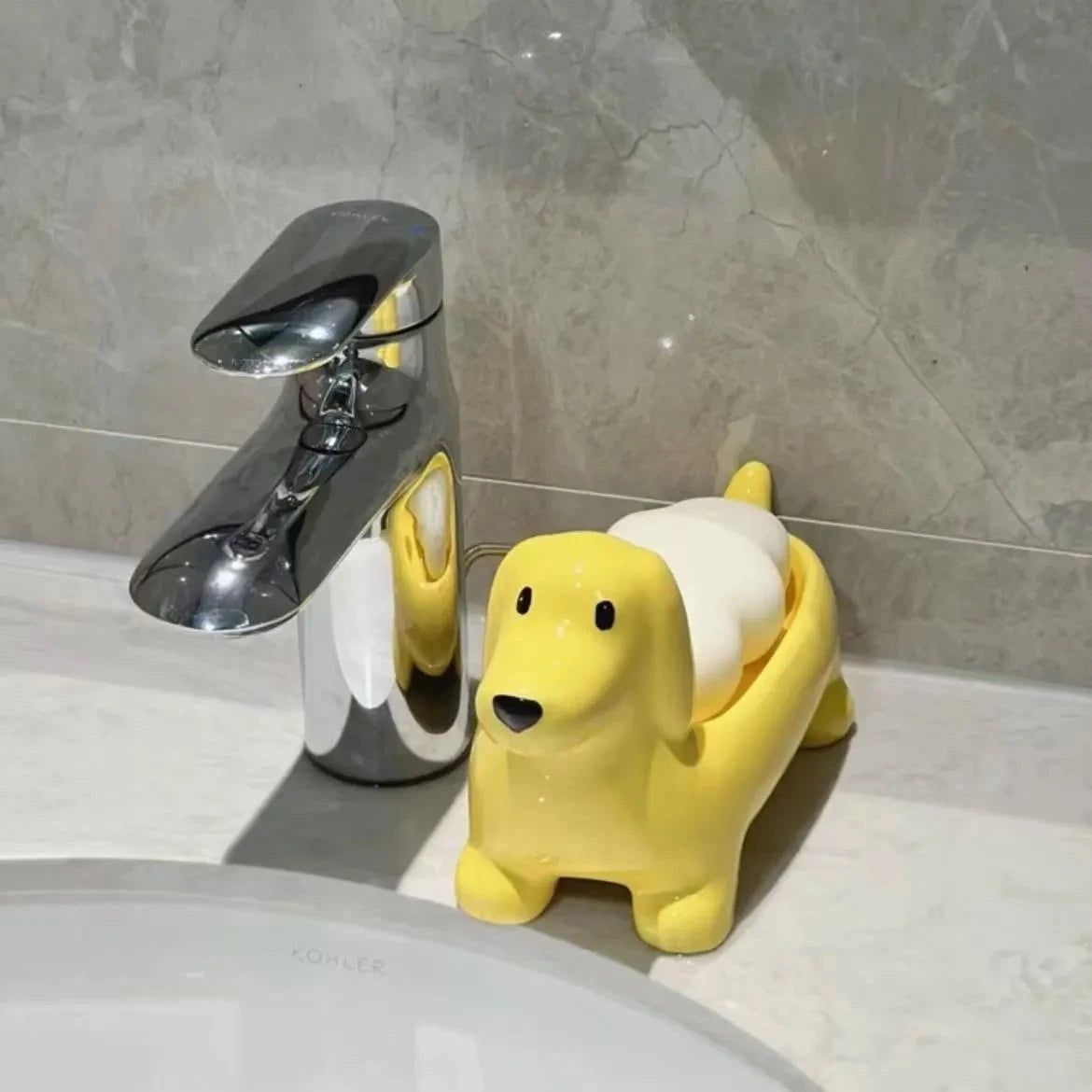 Dachshund Soap Dish Yellow The Doxie World