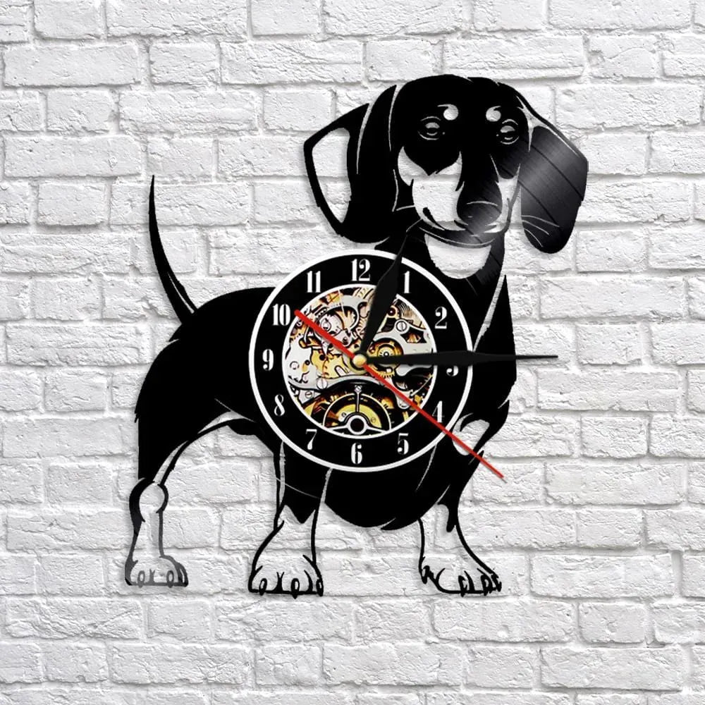 Dachshund Wall Clock The Doxie World