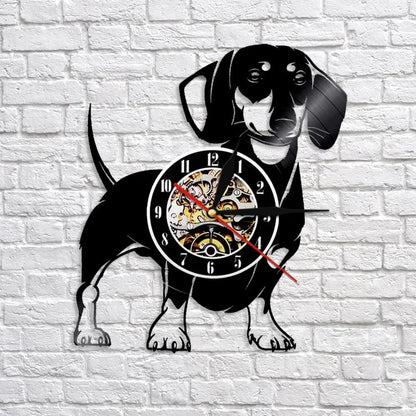 Dachshund Wall Clock The Doxie World