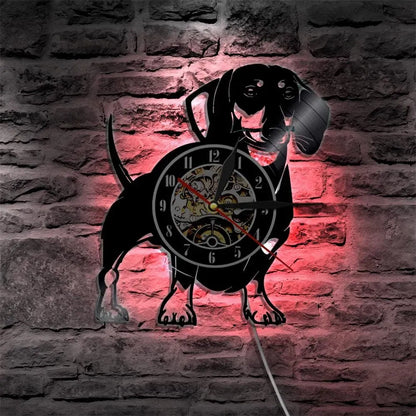 Dachshund Wall Clock The Doxie World