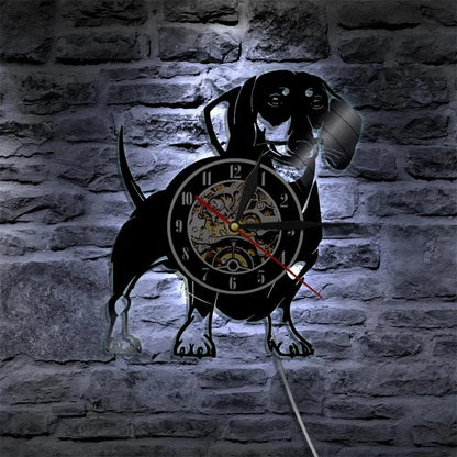 Dachshund Wall Clock The Doxie World
