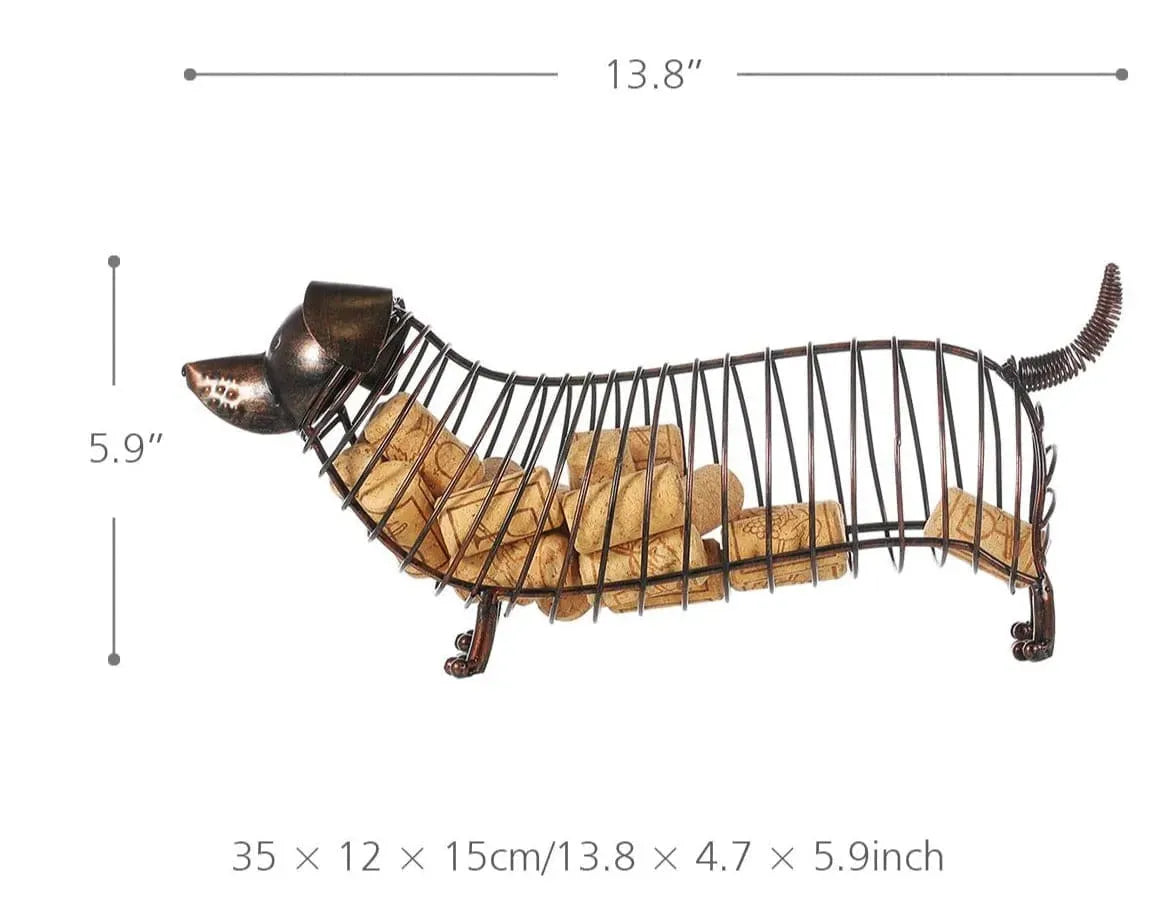 Dachshund Wine Cork Holder The Doxie World