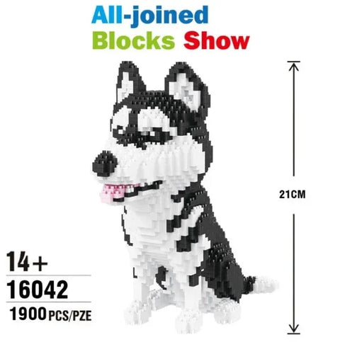 Diamond Dog Blocks 16042(with no box) The Doxie World