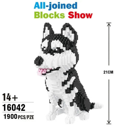 Diamond Dog Blocks 16042(with no box) The Doxie World