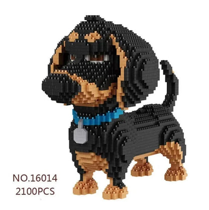 Diamond Dog Blocks 16014(with no box) The Doxie World