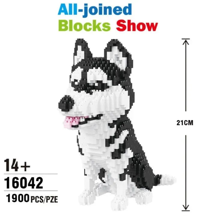 Diamond Dog Blocks 16042(with no box) The Doxie World