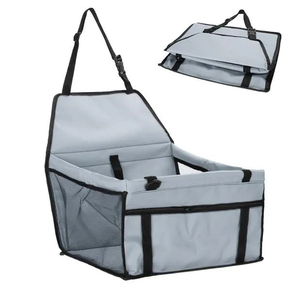 Doggy Car Seat Gray / 45x35x25cm The Doxie World
