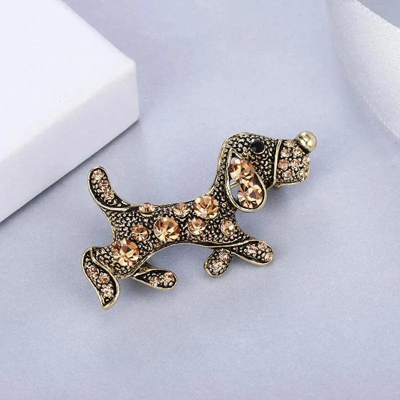 Dottie Wiener Dog Brooch The Doxie World