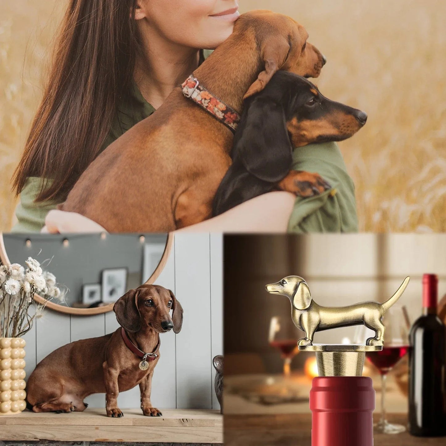 Exclusive Dachshund Bottle Stopper The Doxie World