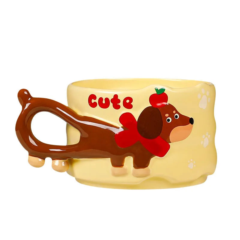 Winter Dachshund Mug