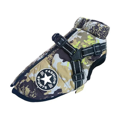 Fashion Stars Dachshund Jacket Camouflage / S The Doxie World