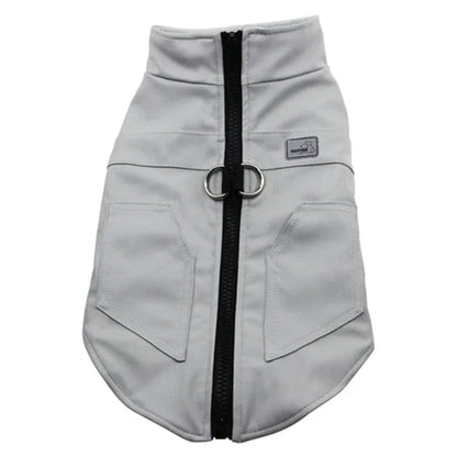 Faux Leather Dachshund Jacket White / 2XL thedoxieworld