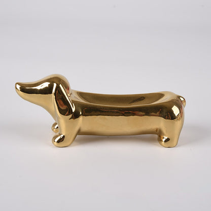 Luxury Dachshund Jewelry Tray