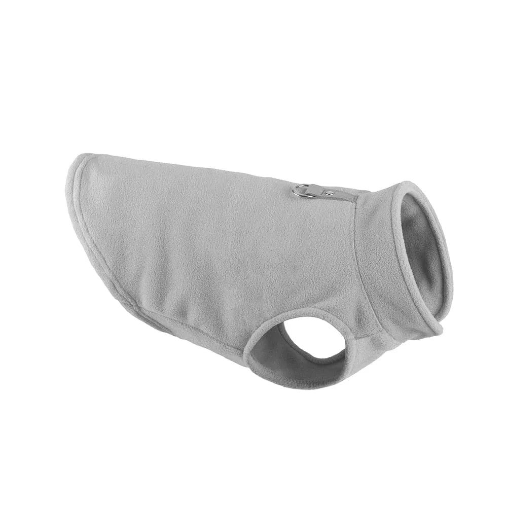 Fleece Dachshund Jacket Grey / S The Doxie World