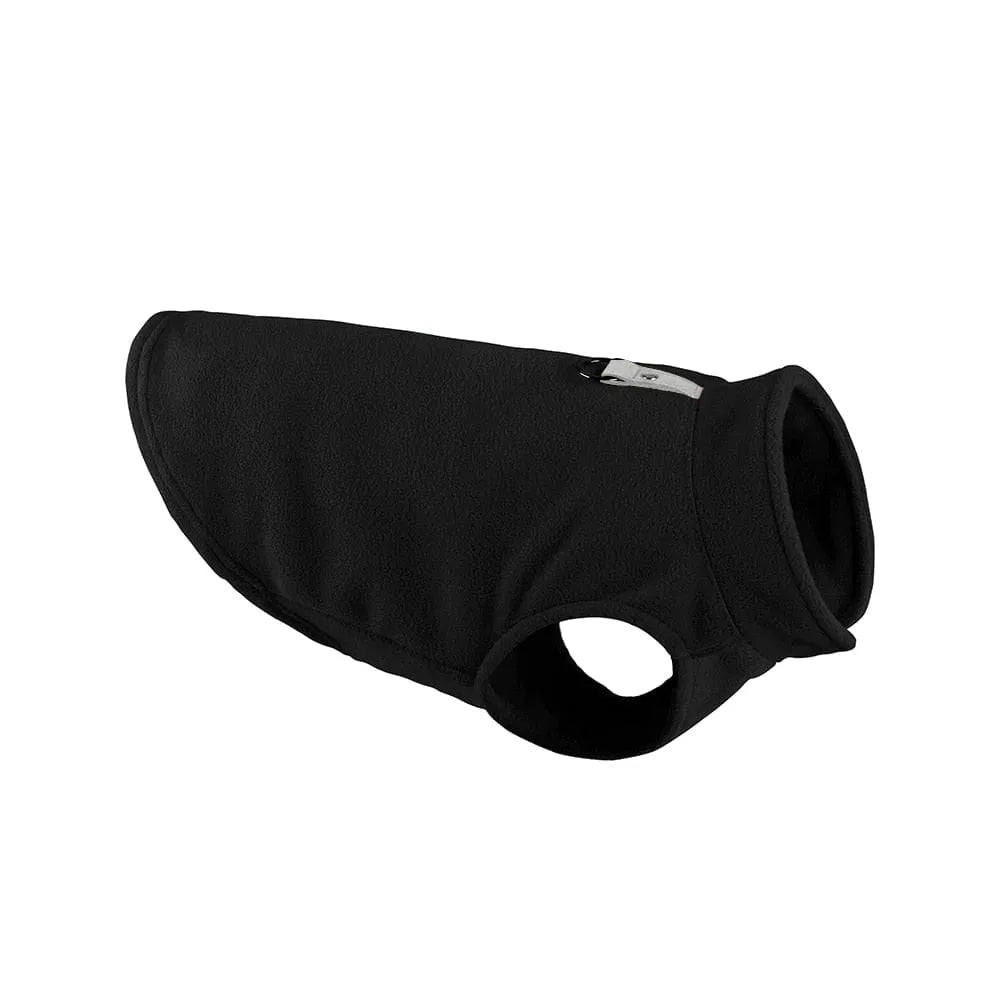 Fleece Dachshund Jacket Black / S The Doxie World