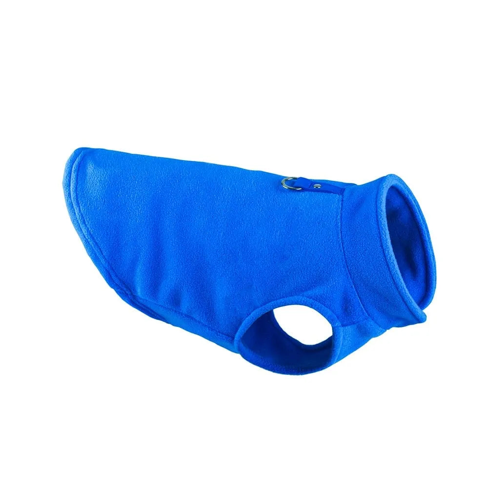 Fleece Dachshund Jacket Dark Blue / S The Doxie World