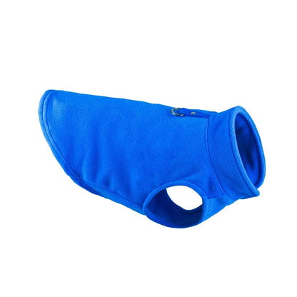 Fleece Dachshund Jacket Dark Blue / S The Doxie World