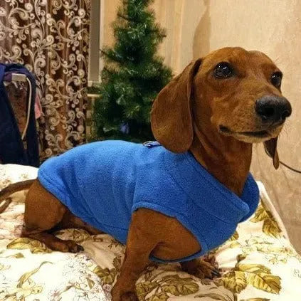 Fleece Dachshund Jacket The Doxie World