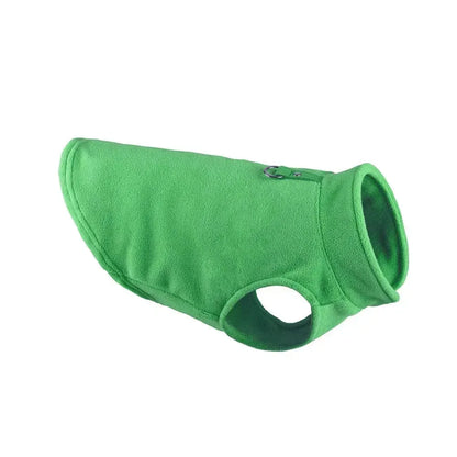 Fleece Dachshund Jacket Green / S The Doxie World