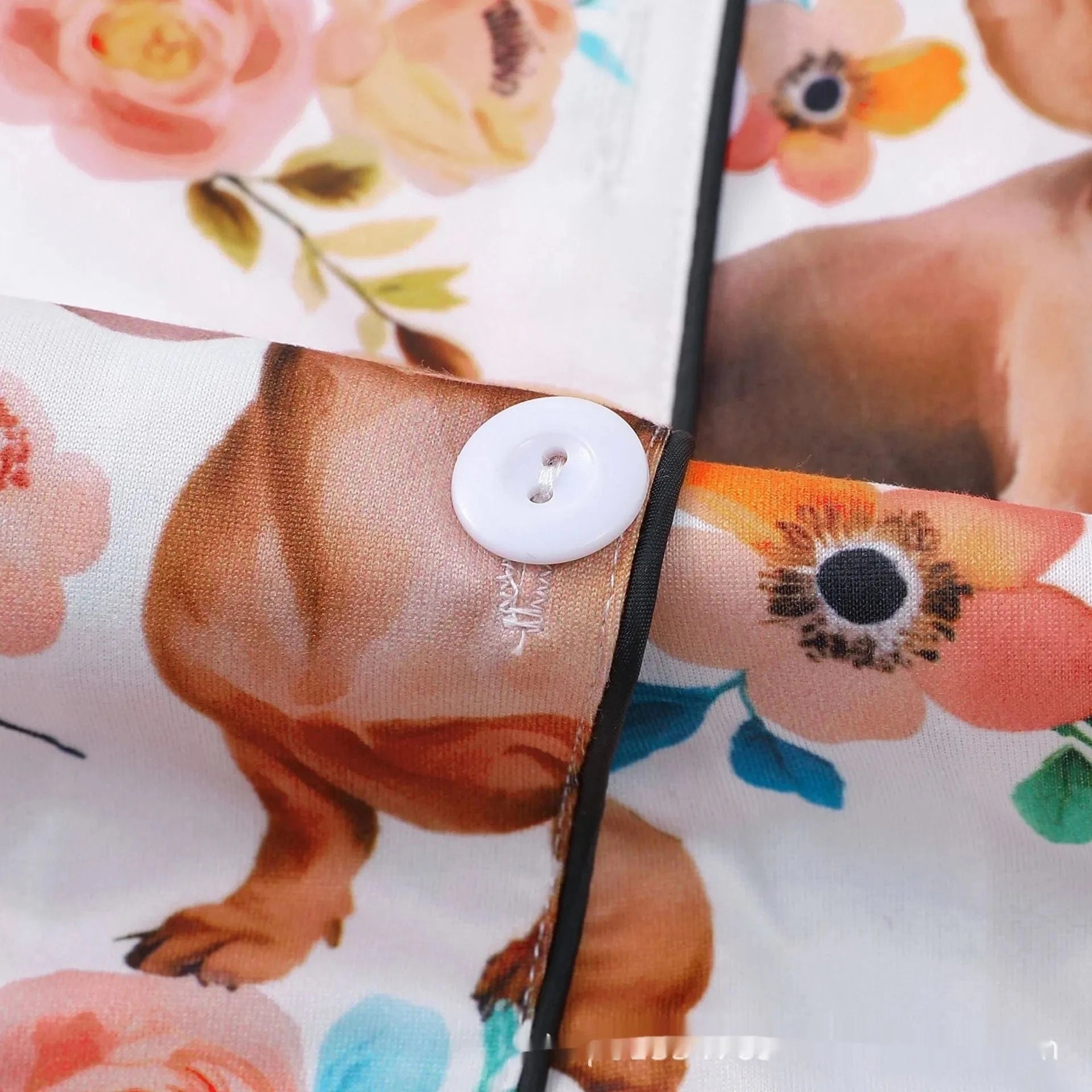 Floral Dachshund Pajamas The Doxie World