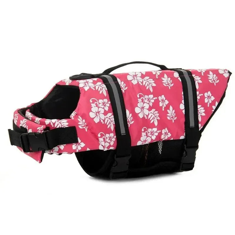 Floral Weiner Dog Life Jacket The Doxie World