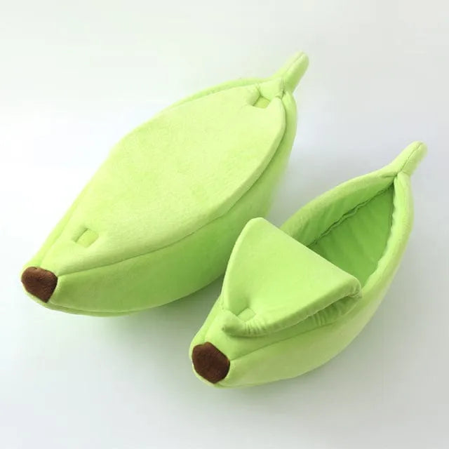 Funny Banana Bed For Dachshunds Green / S for dogs under 3 lbs / 1.3kg The Doxie World